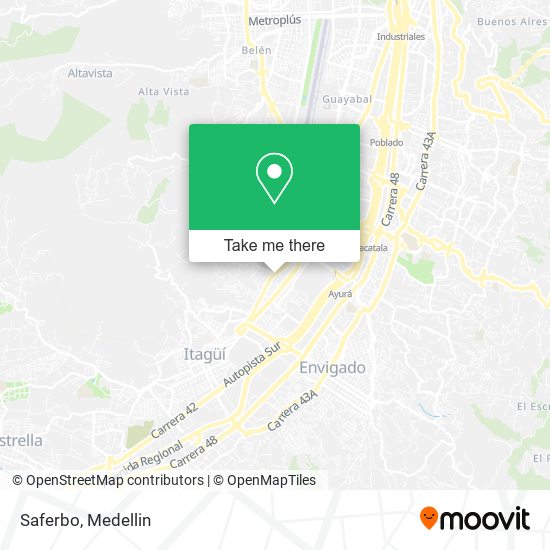 Saferbo map