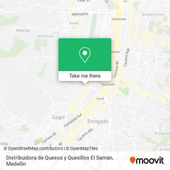 Distribuidora de Quesos y Quesillos El Samàn map