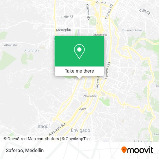 Saferbo map