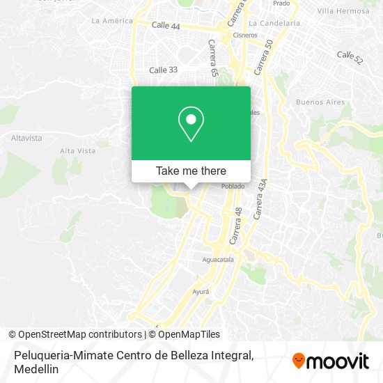 Peluqueria-Mimate Centro de Belleza Integral map