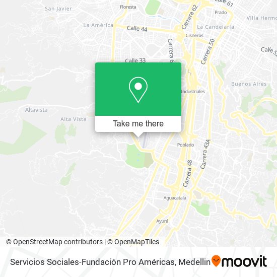 Mapa de Servicios Sociales-Fundación Pro Américas