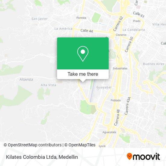 Kilates Colombia Ltda map