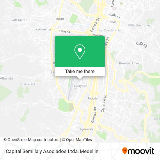 Capital Semilla y Asociados Ltda map