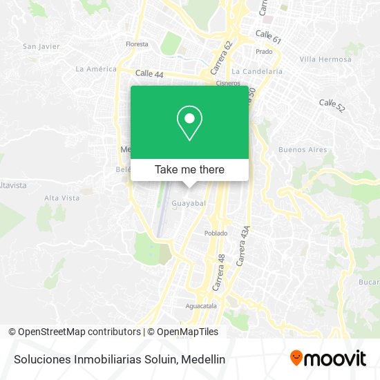 Mapa de Soluciones Inmobiliarias Soluin