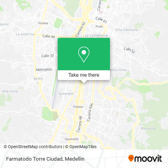Farmatodo Torre Ciudad map