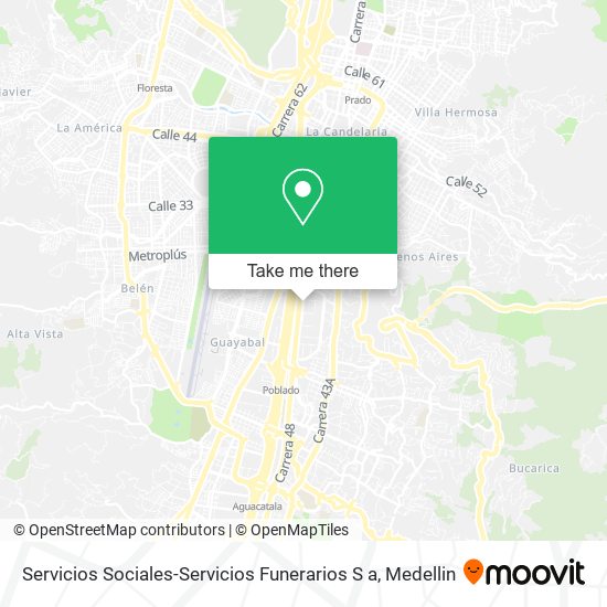 Mapa de Servicios Sociales-Servicios Funerarios S a