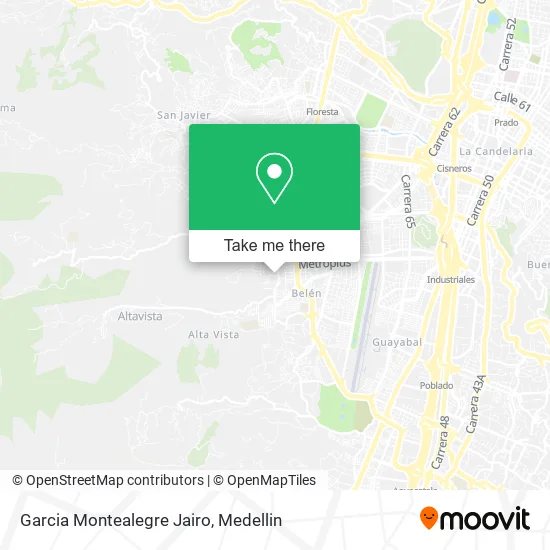 Garcia Montealegre Jairo map