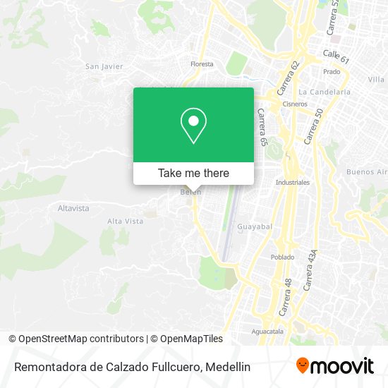 Mapa de Remontadora de Calzado Fullcuero