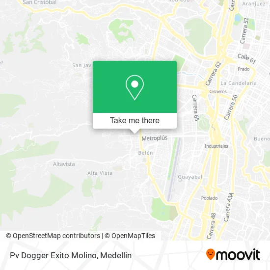 Pv Dogger Exito Molino map