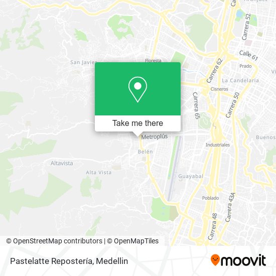 Pastelatte Repostería map