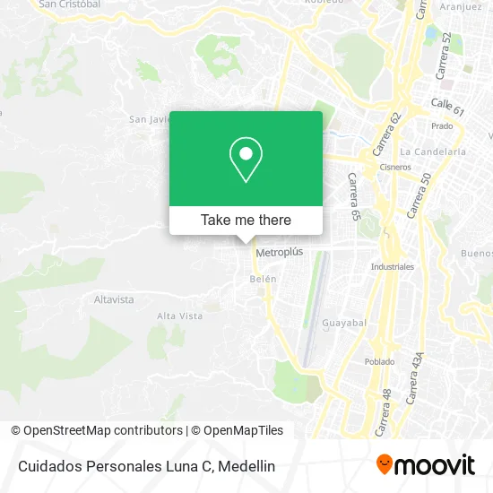 Cuidados Personales Luna C map