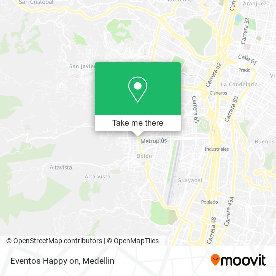 Mapa de Eventos Happy on