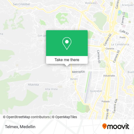 Telmex map