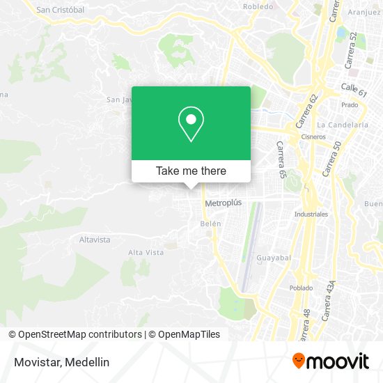 Movistar map