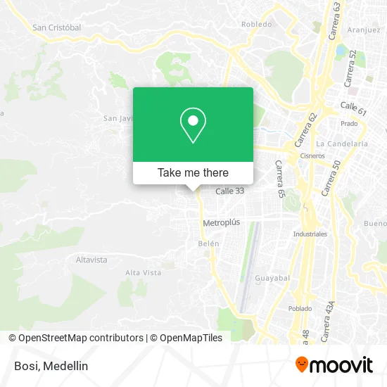 Mapa de Bosi