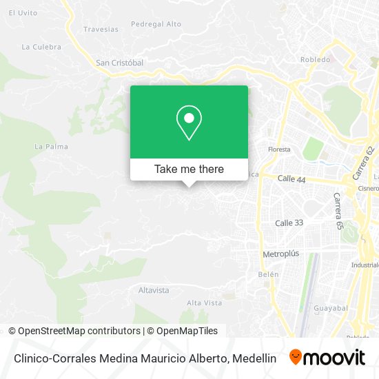 Mapa de Clinico-Corrales Medina Mauricio Alberto