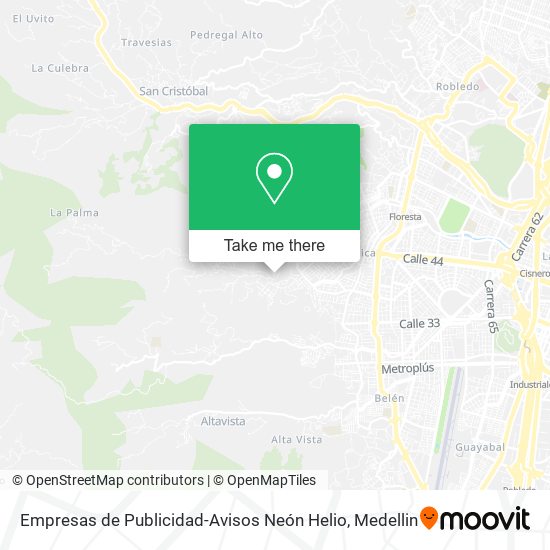 Mapa de Empresas de Publicidad-Avisos Neón Helio