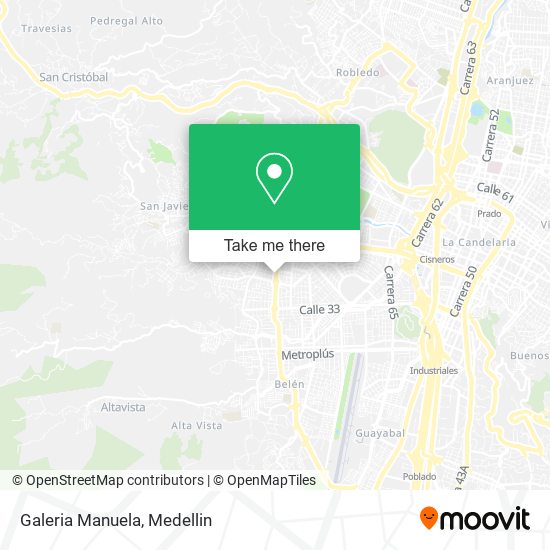 Mapa de Galeria Manuela