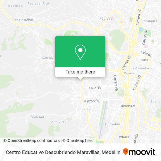 Centro Educativo Descubriendo Maravillas map