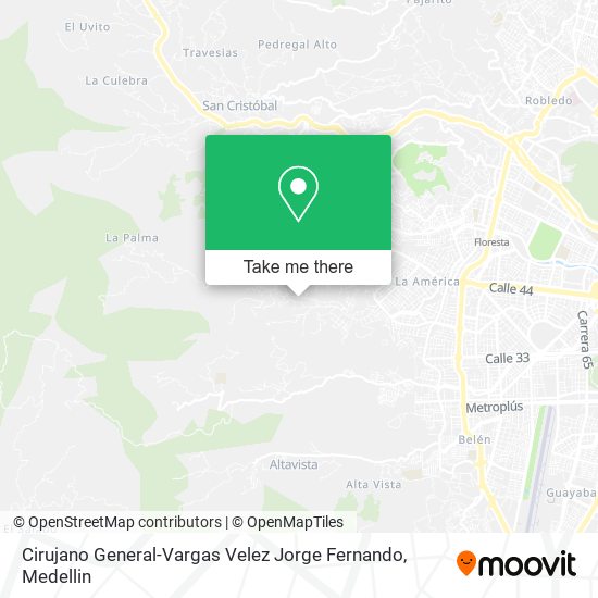 Cirujano General-Vargas Velez Jorge Fernando map