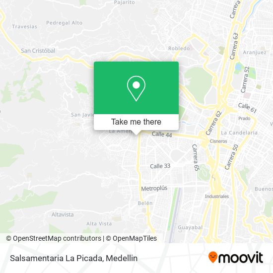 Salsamentaria La Picada map