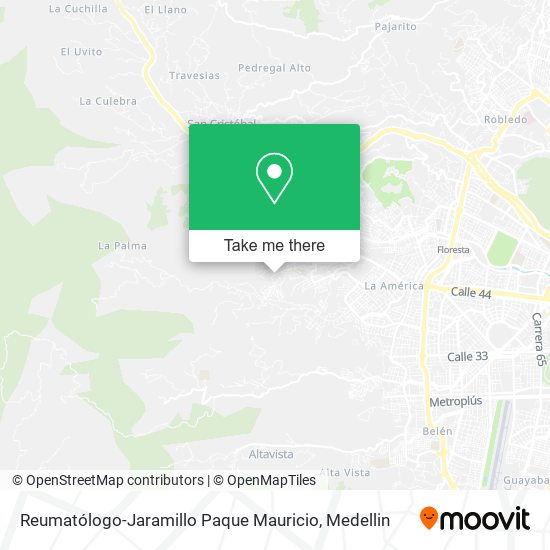Reumatólogo-Jaramillo Paque Mauricio map