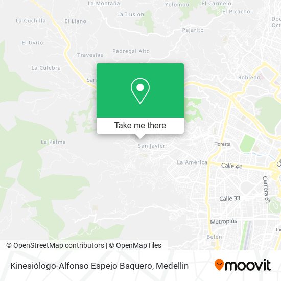 Kinesiólogo-Alfonso Espejo Baquero map