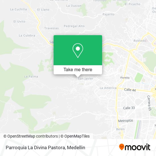Parroquia La Divina Pastora map