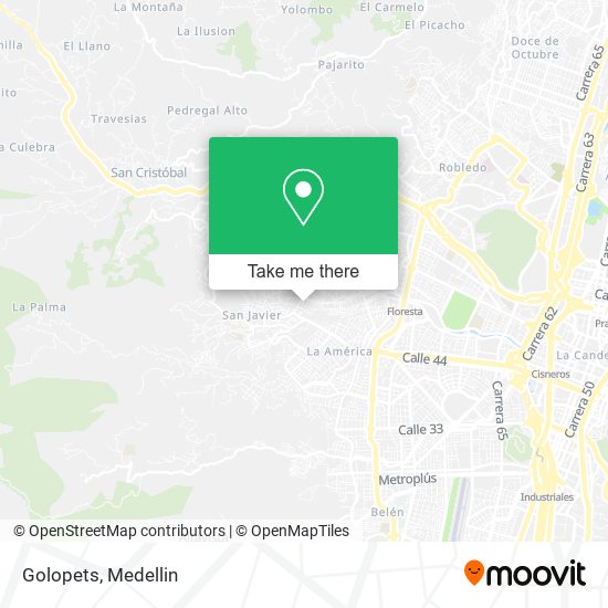 Golopets map