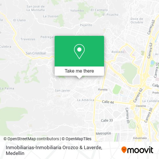 Inmobiliarias-Inmobiliaria Orozco & Laverde map