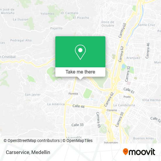 Mapa de Carservice