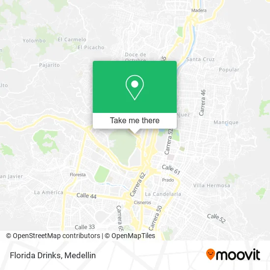 Florida Drinks map