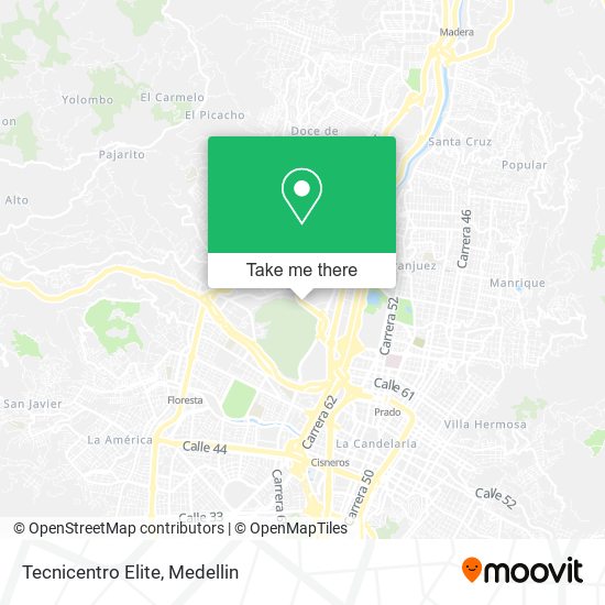 Mapa de Tecnicentro Elite