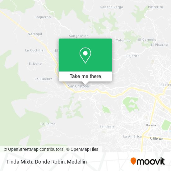 Tinda Mixta Donde Robin map