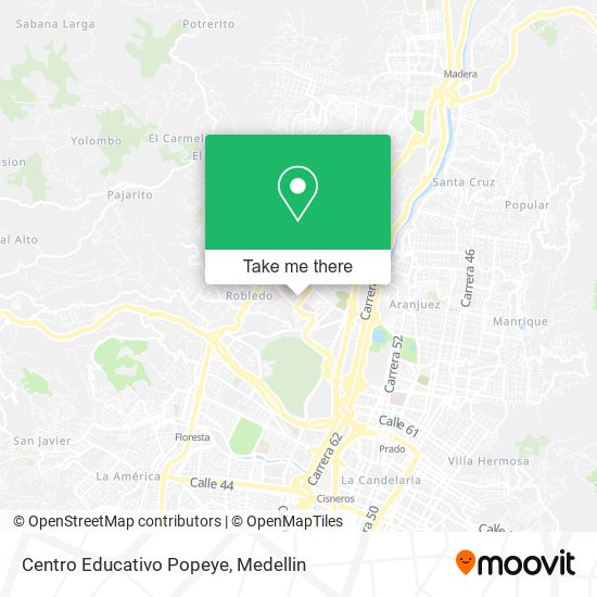 Centro Educativo Popeye map