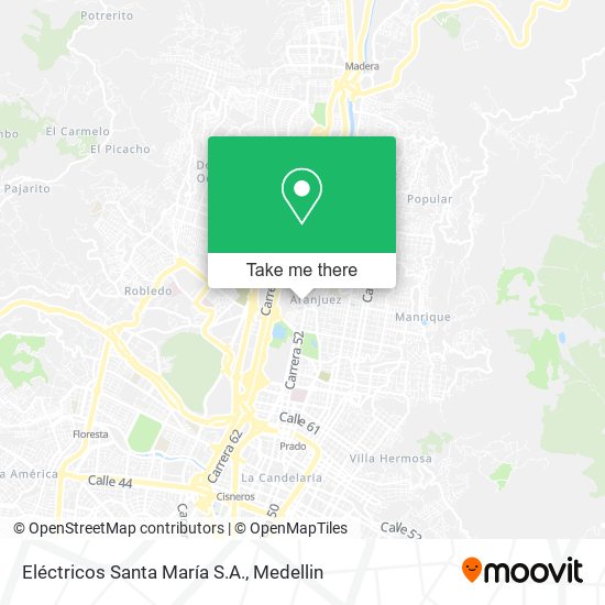 Eléctricos Santa María S.A. map