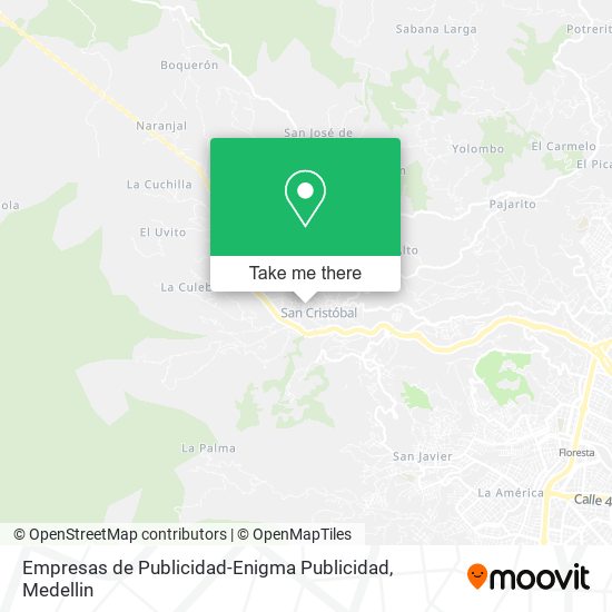 Empresas de Publicidad-Enigma Publicidad map