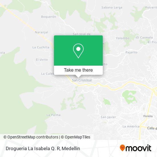 Drogueria La Isabela Q. R map