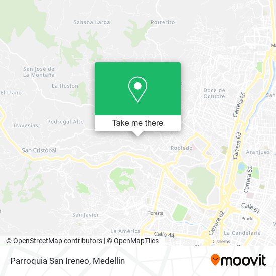 Mapa de Parroquia San Ireneo