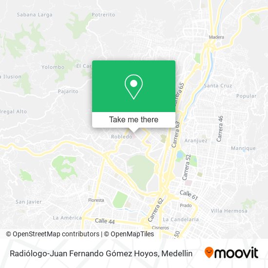 Mapa de Radiólogo-Juan Fernando Gómez Hoyos