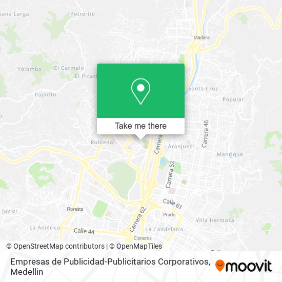 Empresas de Publicidad-Publicitarios Corporativos map