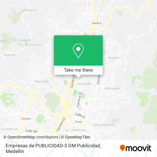 Empresas de PUBLICIDAD-3 GM Publicidad map