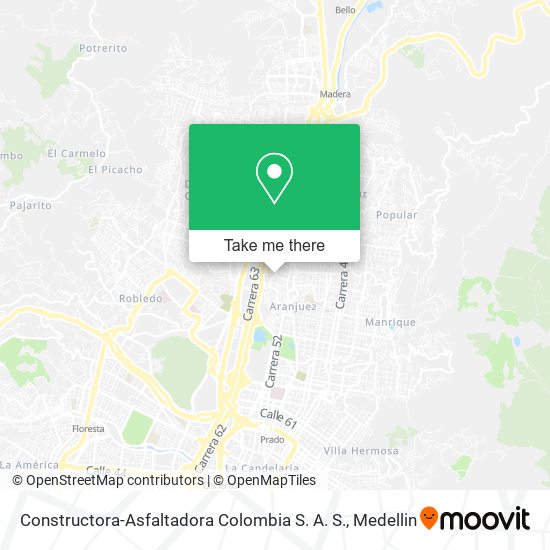 Constructora-Asfaltadora Colombia S. A. S. map