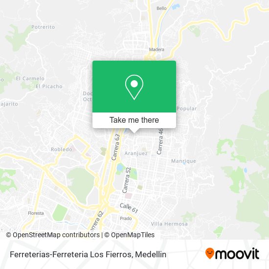 Ferreterias-Ferreteria Los Fierros map
