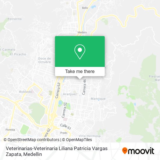 Veterinarias-Veterinaria Liliana Patricia Vargas Zapata map