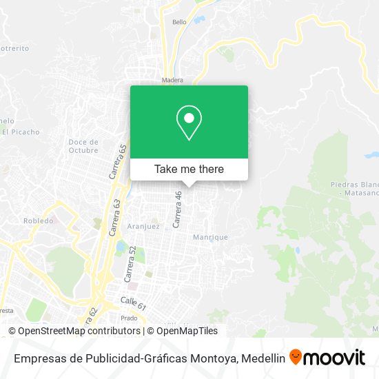 Empresas de Publicidad-Gráficas Montoya map