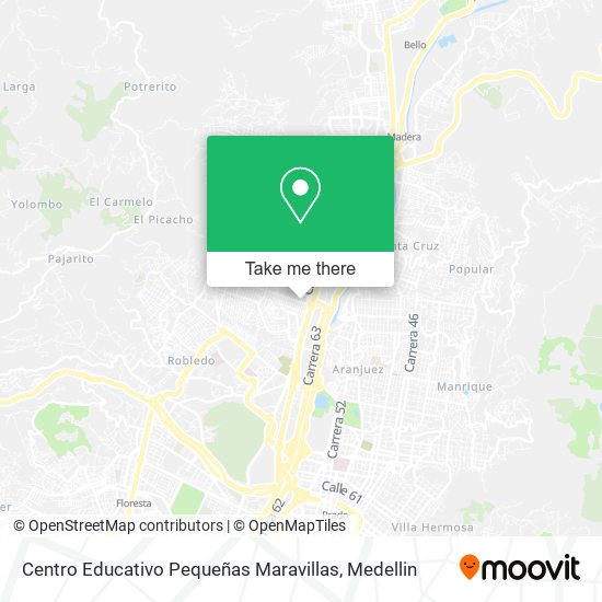 Centro Educativo Pequeñas Maravillas map