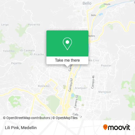 Lili Pink map