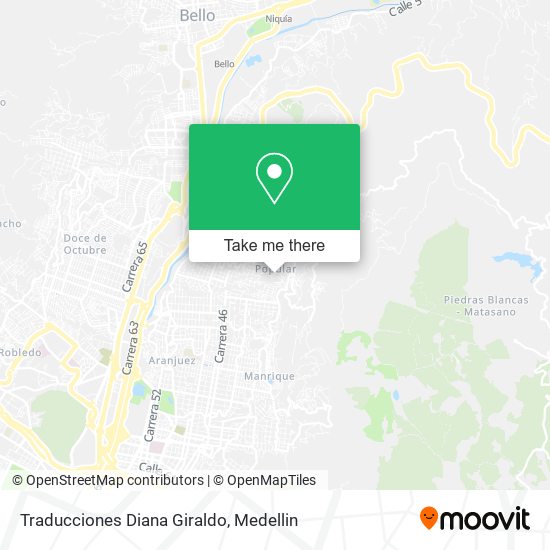 Traducciones Diana Giraldo map