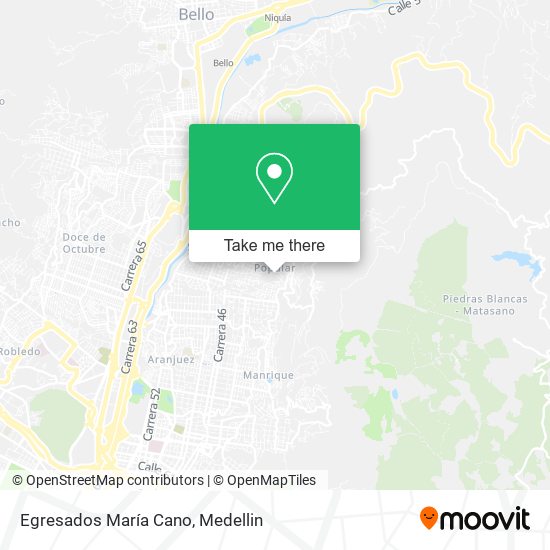 Egresados María Cano map